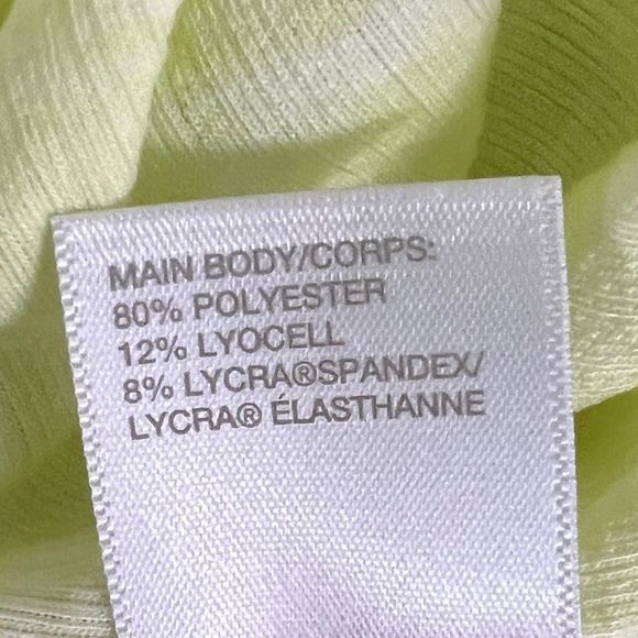 NWOT ZELLA Swing It Burnout Tank in Green Finch (M)‎ - Picture 8 of 10